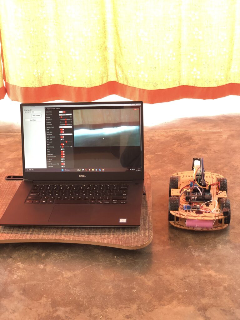 WiFi Controlled Cam Vehicle